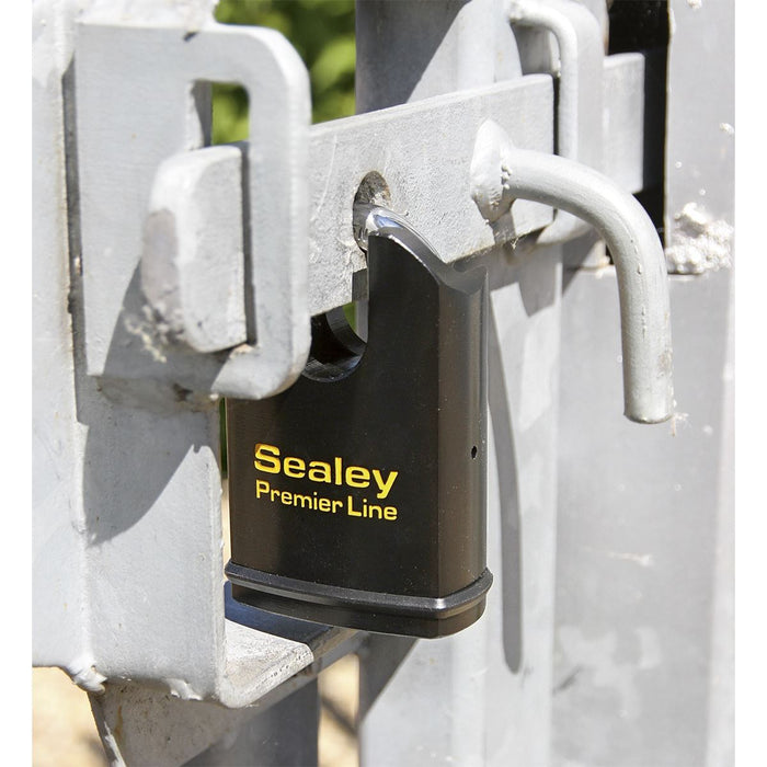 Sealey Steel Body Padlock Shrouded Shackle 61mm PL503S Sealey - Dynamic Drive