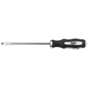 Draper 'Pound Thru' Plain Slot Soft Grip Screwdriver, 6.5 x 150mm 35183 Draper - Dynamic Drive