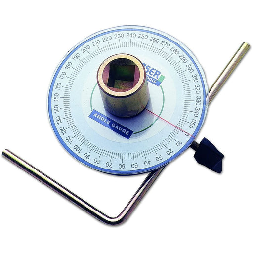 Laser Torque Angle Gauge 85mm 1/2"D 2245 Laser - Dynamic Drive