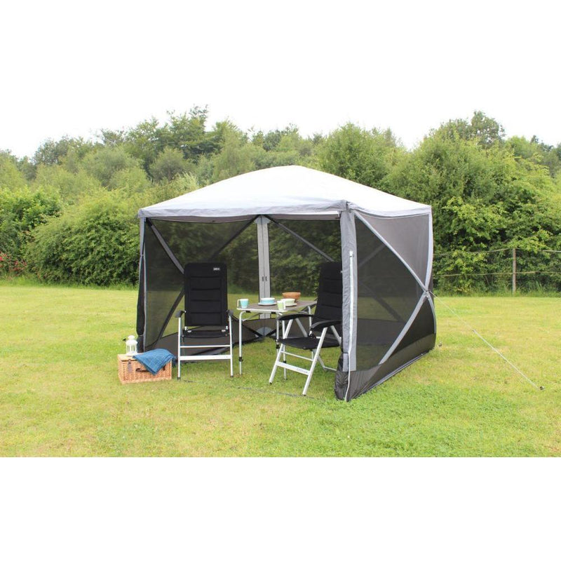 Outdoor Revolution Lightweight Freestanding Four Sided Pop Up Utility Gazebo Outdoor Revolution - Dynamic Drive