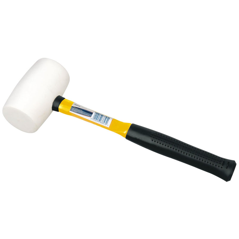Draper Non-Marking Rubber Head Mallet with Fibreglass Shaft, 680g/24oz 09119 Draper - Dynamic Drive