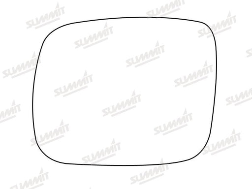 Summit Stick-On Standard Mirror Glass fits Mercedes V Class 97 on LHS Summit - Dynamic Drive