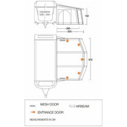 Vango Tuscany Air 500 Elements ProShield Caravan Awning Vango - Dynamic Drive
