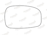 Summit Stick-On Standard Mirror Glass fits Peugeot 306 LHS Summit - Dynamic Drive