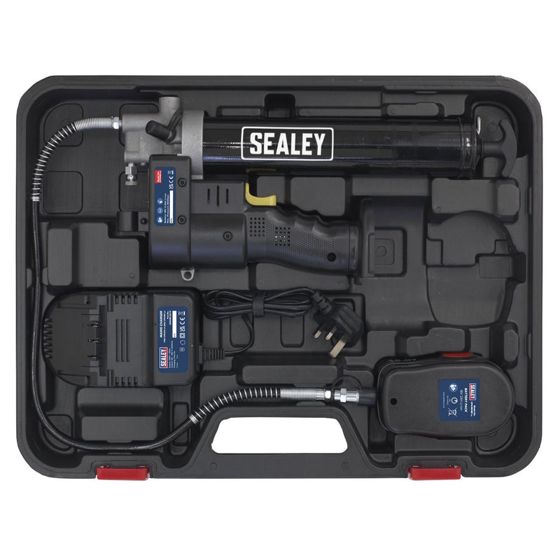 Sealey Cordless Grease Gun 18V CPG18V Sealey - Dynamic Drive