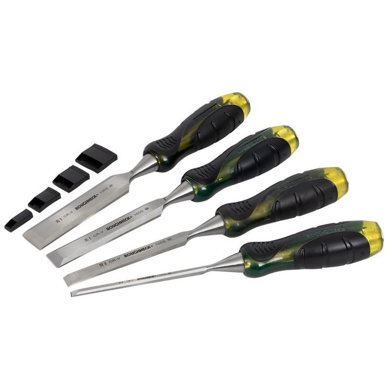 Roughneck Professional Bevel Edge Chisel Set, 4 Piece Roughneck - Dynamic Drive