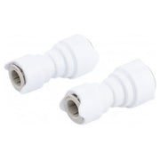 Whale Straight Reducer 15mm - 12mm Water Pipe Connector WU1512 x2 Whale  - Dynamic Drive