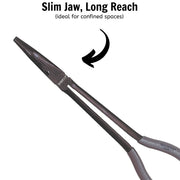 Teng Tools Long Reach Plier Bent 45?? 275mm Teng Tools - Dynamic Drive