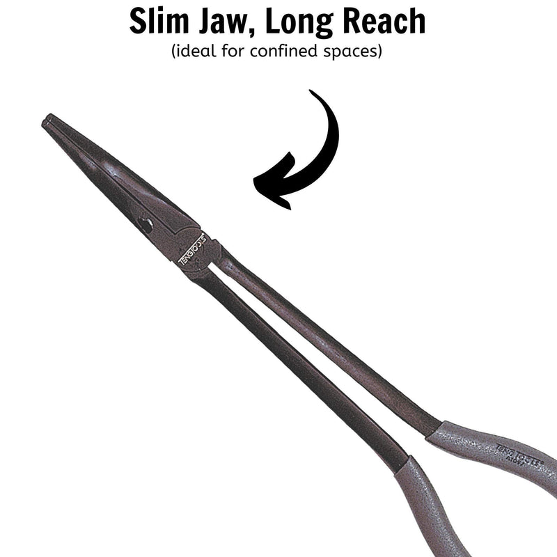 Teng Tools Long Reach Plier Bent 45?? 275mm Teng Tools - Dynamic Drive