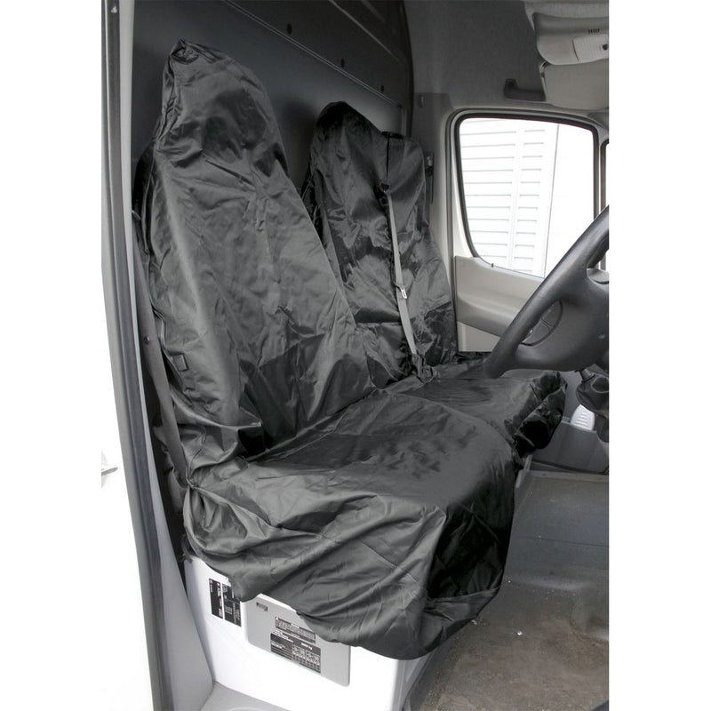 Sealey Van Seat Protector Set 2pc Heavy-Duty CSC7 Sealey - Dynamic Drive