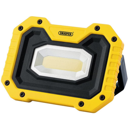 Draper COB LED Rechargeable Worklight with Wireless Speaker, 5W, 500 Lumens, Yel Draper - Dynamic Drive