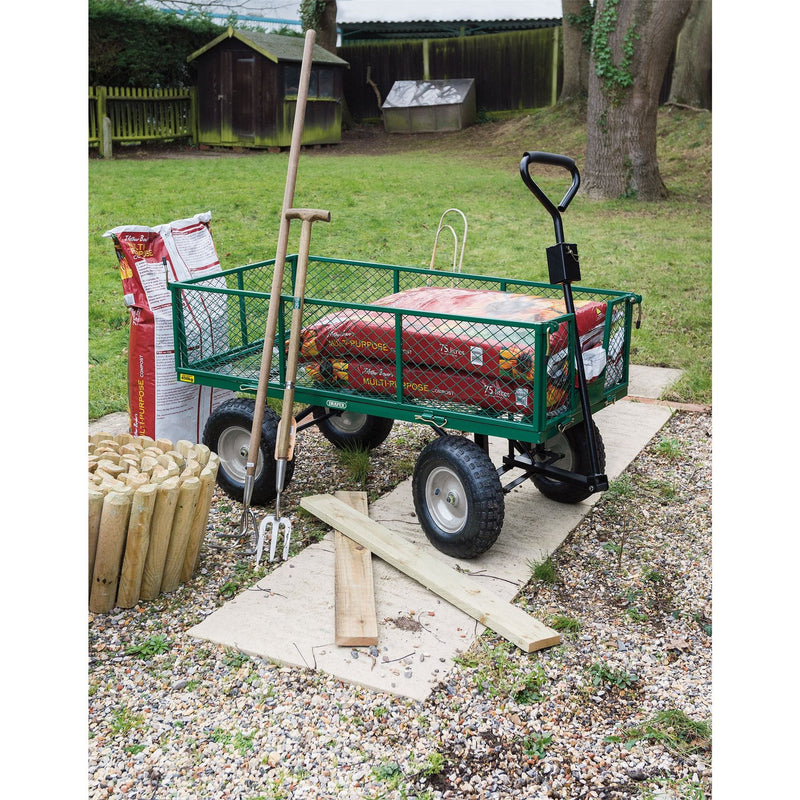 Draper Heavy Duty Steel Mesh Cart 85634 Draper - Dynamic Drive