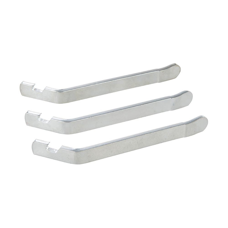 Silverline Metal Tyre Levers Removal Tool Cycling Bicycle Mountain Bike 3 Pieces Silverline  - Dynamic Drive