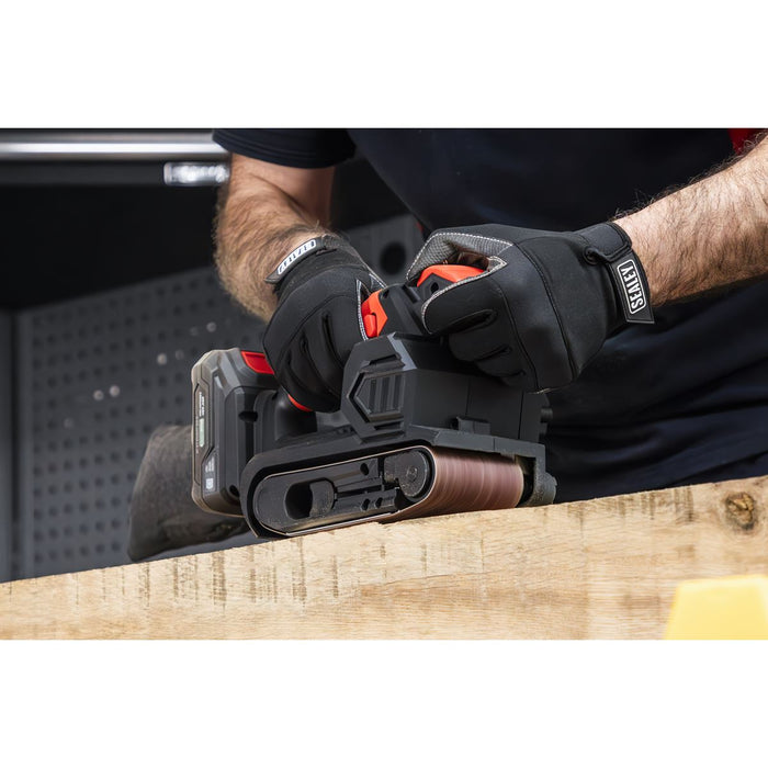 Sealey SV20 Series 76mm Cordless Belt Sander 20V - Body Only CP20VBS Sealey - Dynamic Drive