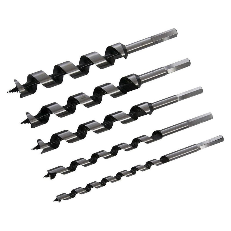 Silverline Auger Bit Set 5pce 10 - 25mm Silverline - Dynamic Drive