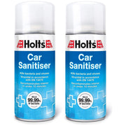 2x Holts Car Sanitiser Cleaner Air Con Bomb Fresh Purifier Kills Viruses 150ml Holts - Dynamic Drive