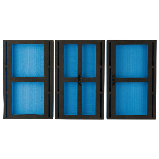 Draper 1/4 Drawer EVA Insert Infill Tray (3 Piece) 75047 Draper - Dynamic Drive