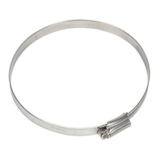 Sealey Hose Clip Stainless Steel 110-130mm Pack of 5 SHCSS5 Sealey  - Dynamic Drive