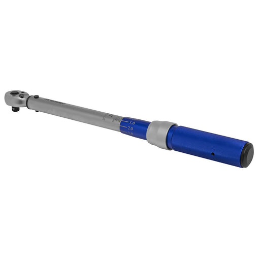Sealey Torque Wrench Micrometer Style 3/8" Drive 20-120Nm Calibrated in EVA Tray Sealey  - Dynamic Drive