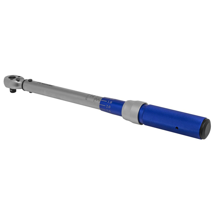Sealey Torque Wrench Micrometer Style 3/8" Drive 20-120Nm Calibrated in EVA Tray Sealey  - Dynamic Drive