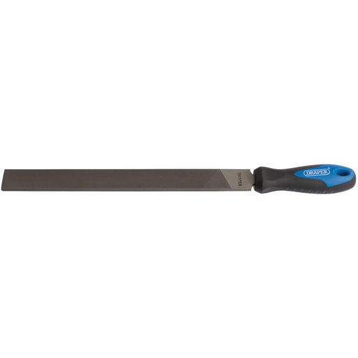 Draper Soft Grip Engineer's Hand File and Handle, 300mm 00008 Draper - Dynamic Drive