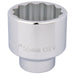Draper 12 Point Socket, 3/4" Sq. Dr., 55mm 16708 Draper - Dynamic Drive