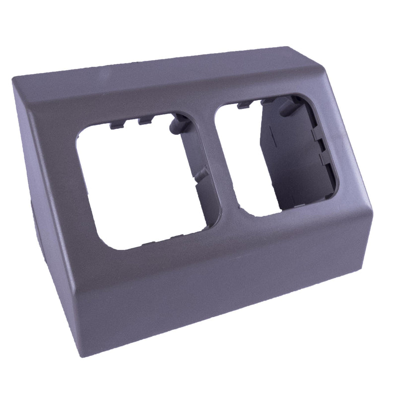 Angled Grey/Bronze* Pod For CBE & C-Line Switches & Sockets Caravan Motorhome Powerpart  - Dynamic Drive