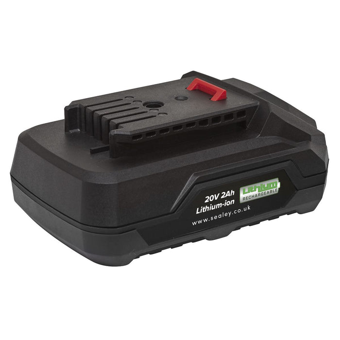 Sealey SV20 Series Power Tool Battery 20V 2Ah CP20VBP2 Sealey - Dynamic Drive