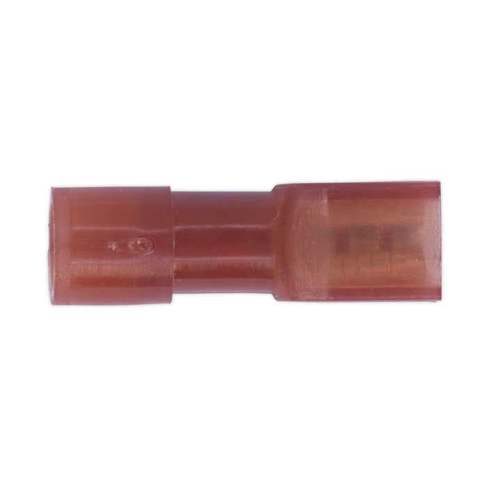 Sealey Fully Insulated Terminal 2.8mm Female Red Pack of 100 RT28 Sealey - Dynamic Drive