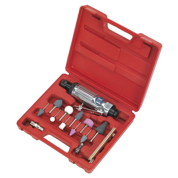 Sealey Air Die Grinder Kit 16pc SA67 Sealey - Dynamic Drive