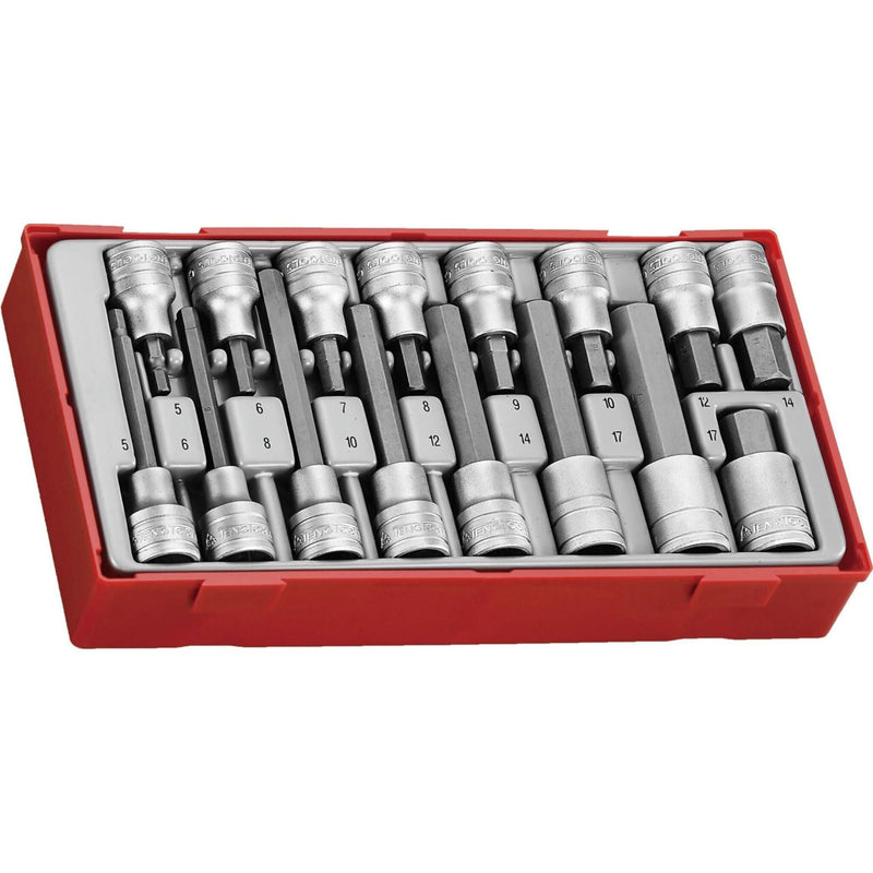 Teng Tools 1/2" Hex Bit Socket Set TT1 16 Pieces Teng Tools - Dynamic Drive