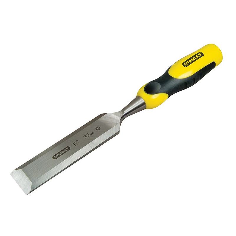 Stanley® Hand Tools DYNAGRIP™ Bevel Edge Chisel with Strike Cap 32mm (1.1/4in) STANLEY® Hand Tools - Dynamic Drive