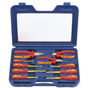 Draper VDE Approved Fully Insulated Pliers and Screwdriver Set (10 Piece) 71155 Draper - Dynamic Drive