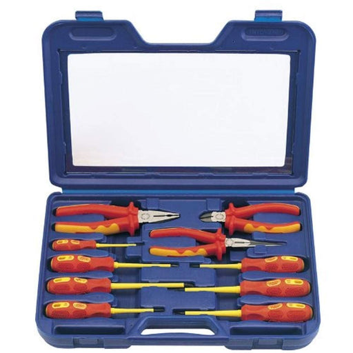 Draper VDE Approved Fully Insulated Pliers and Screwdriver Set (10 Piece) 71155 Draper - Dynamic Drive