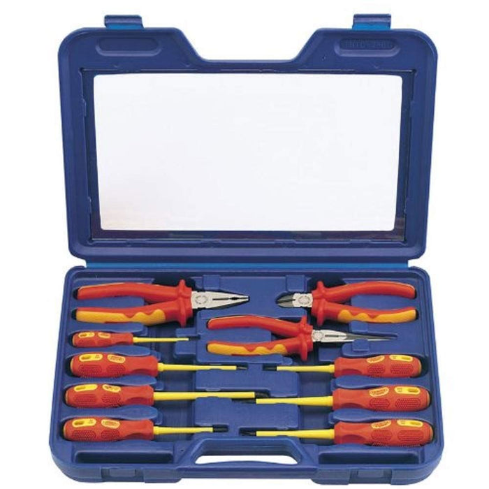 Draper VDE Approved Fully Insulated Pliers and Screwdriver Set (10 Piece) 71155 Draper - Dynamic Drive