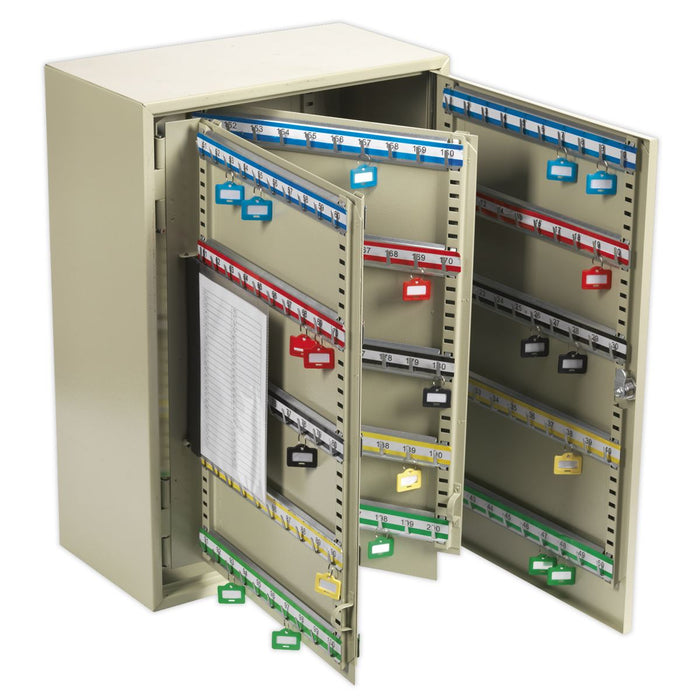 Sealey Key Cabinet 300 Key Capacity SKC300 Sealey - Dynamic Drive