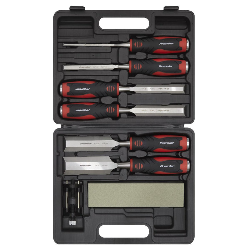 Sealey Hammer-Thru Wood Chisel 8pc Set AK9240 Sealey - Dynamic Drive