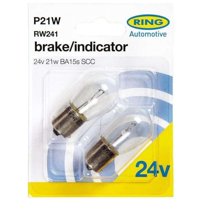 Ring Automotive RW241 24V 21W Scc Ba15S Brake/Indicator/Reverse/Rear Fog Ring  - Dynamic Drive