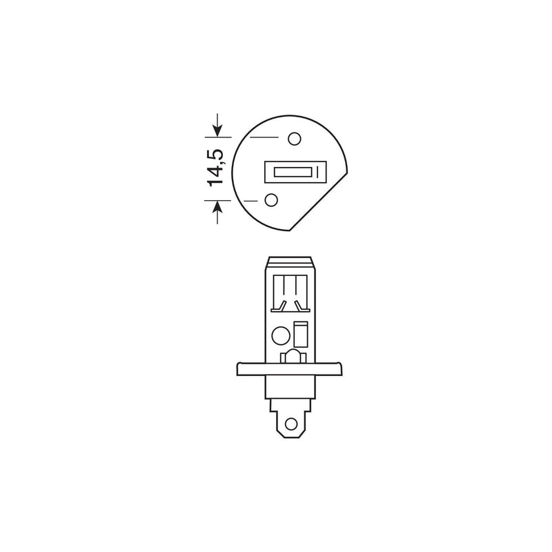 Osram 64155-01B H1 24V Osram  - Dynamic Drive