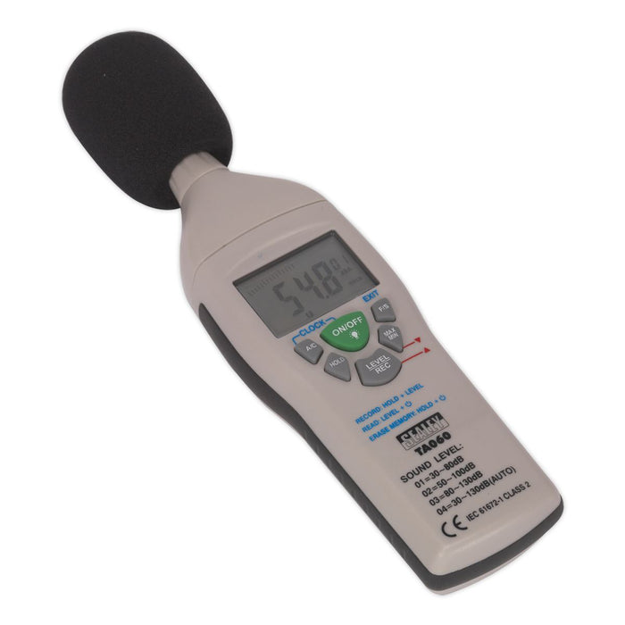 Sealey Sound Level Meter TA060 Sealey - Dynamic Drive