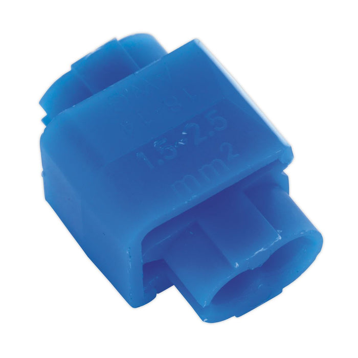 Sealey Quick Splice Connector Blue Pack of 100 QSPB Sealey - Dynamic Drive
