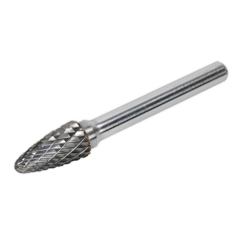 Sealey Tungsten Carbide Rotary Burr Arc Round Nose 10mm SDB05 Sealey - Dynamic Drive