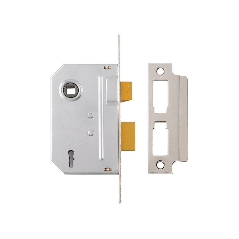 Yale Locks PM320 3 Lever Mortice Sashlock Polished Chrome 65mm 2.5in Yale Locks - Dynamic Drive