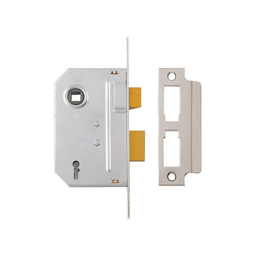 Yale Locks PM320 3 Lever Mortice Sashlock Polished Chrome 65mm 2.5in Yale Locks - Dynamic Drive