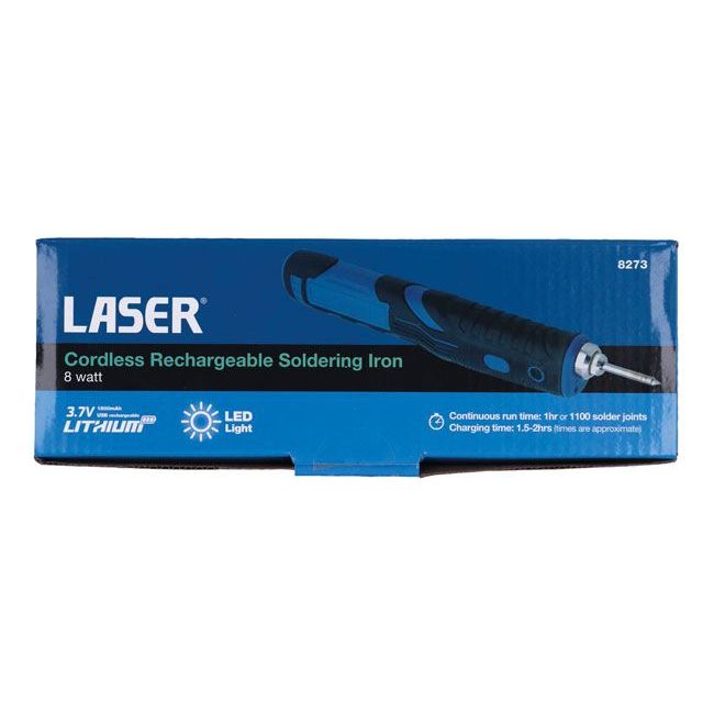 Laser Cordless Rechargeable Soldering Iron 8273 Laser - Dynamic Drive