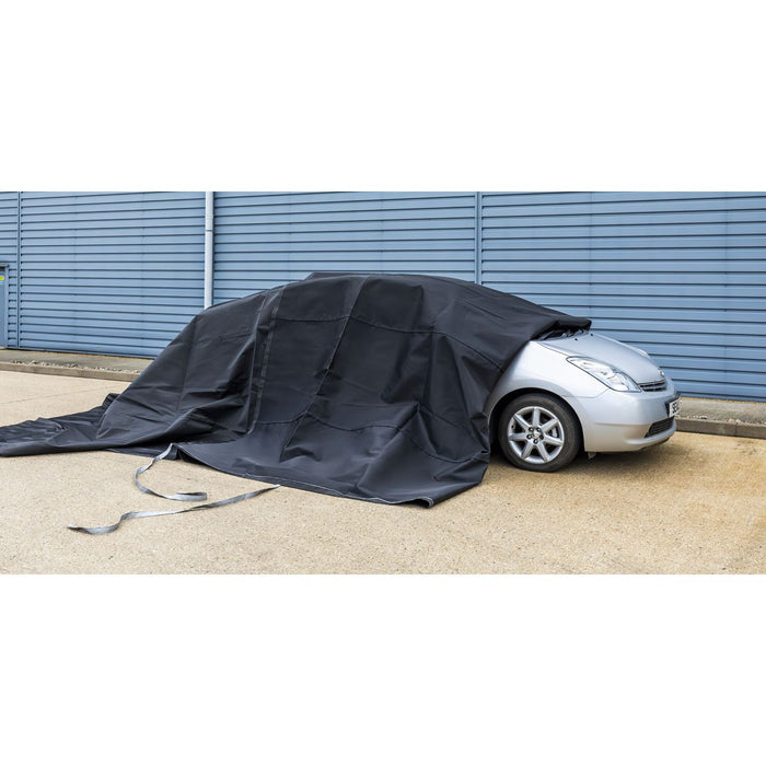 Sealey Vehicle Fire Safety Blanket - PU Coated 6 x 8m EV1000 Sealey - Dynamic Drive