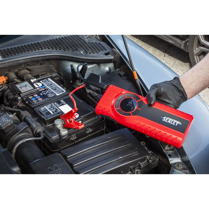 Sealey RoadStart 12V Jump Starter & Tyre Inflator 1200A RS1200TI Sealey - Dynamic Drive