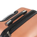 Dellonda 3-Piece Lightweight ABS Luggage Set with TSA Lock  Rose Gold Dellonda  - Dynamic Drive