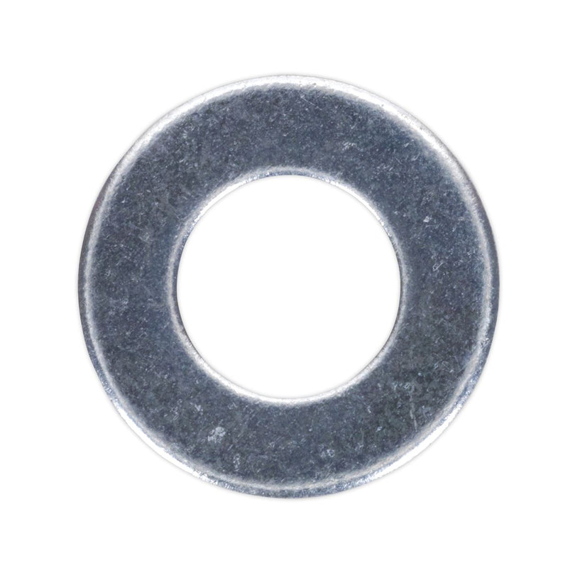 Sealey Flat Washer 3/16" x 7/16" Table 3 Imperial Zinc Pack of 100 FWI106 Sealey - Dynamic Drive