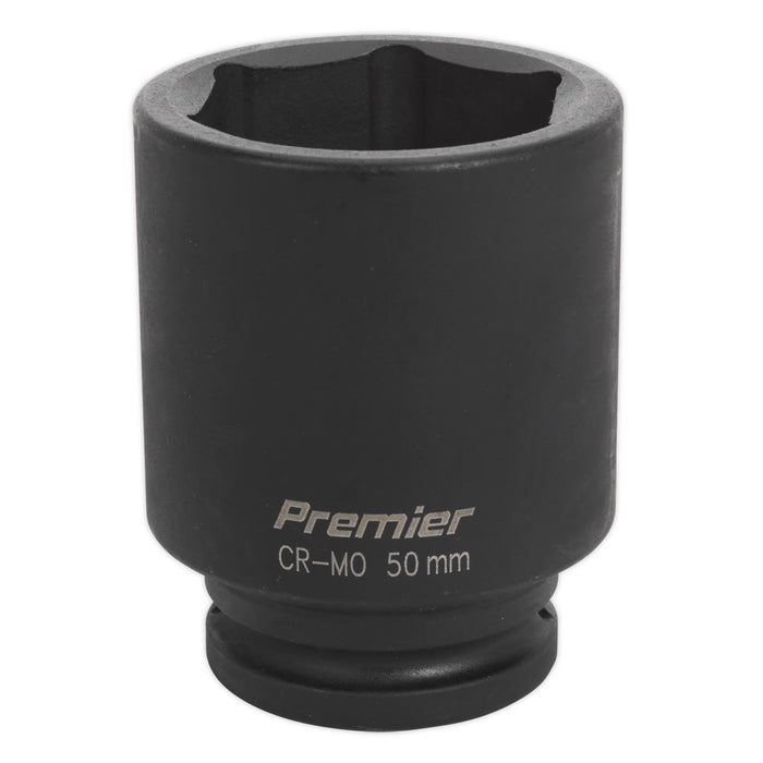 Sealey Impact Socket 50mm Deep 3/4"Sq Drive IS3450D Sealey - Dynamic Drive